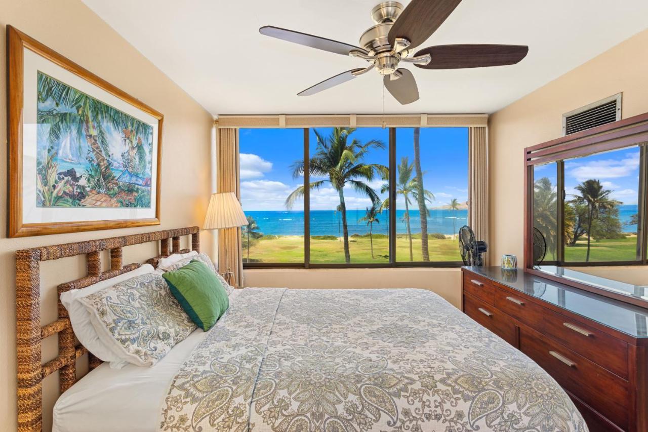Kauhale Makai 535 - 2 Bedroom, Renovated 5th Floor Oceanfront Condo, Pool Kihei Buitenkant foto