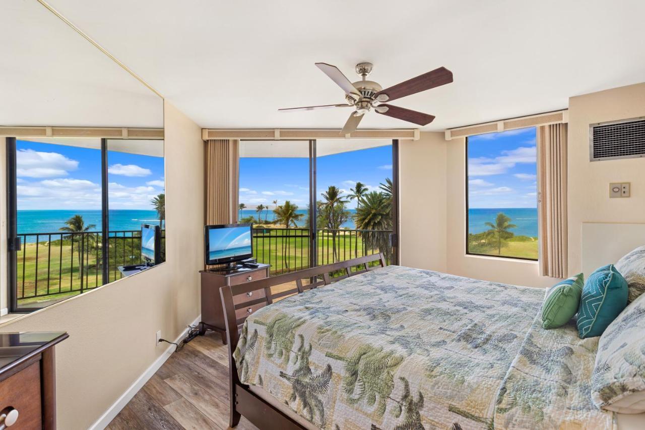 Kauhale Makai 535 - 2 Bedroom, Renovated 5th Floor Oceanfront Condo, Pool Kihei Buitenkant foto